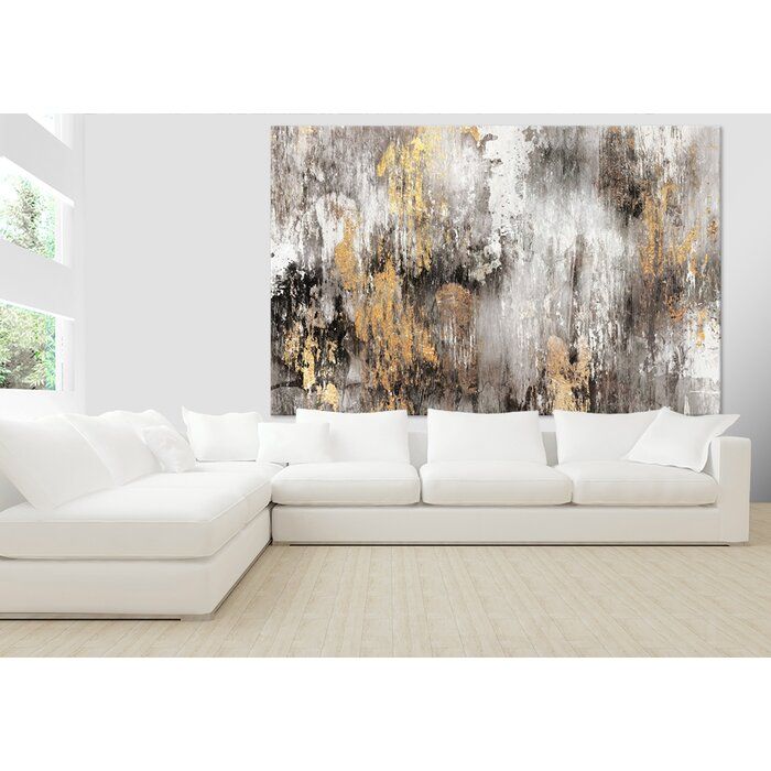 Gold Ikat by PI Studio Print on Canvas thumbnail 3