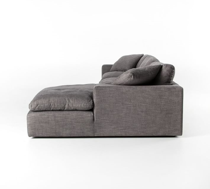 Milo Upholstered Left Arm Sofa with Chaise Sectional thumbnail 3