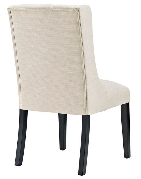 Troban Fabric Dining Chair - Cream thumbnail 3