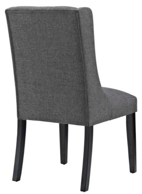 Troban Fabric Dining Chair - Charcoal thumbnail 3
