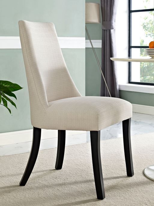 Revier Dining Side Chair Beige thumbnail 4