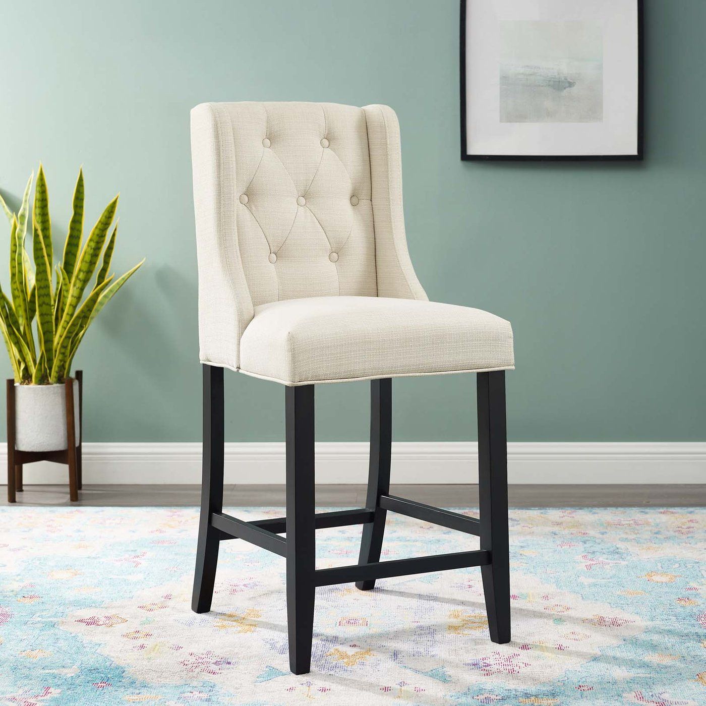 Troban Counter Stool - Beige thumbnail 7