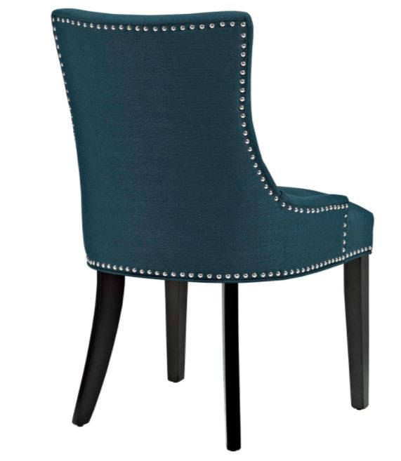 Aruis Fabric Dining Chair - Azure thumbnail 3