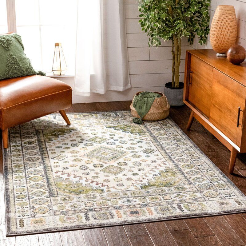 Farah Green Rug-7'8'x9'8" thumbnail 2