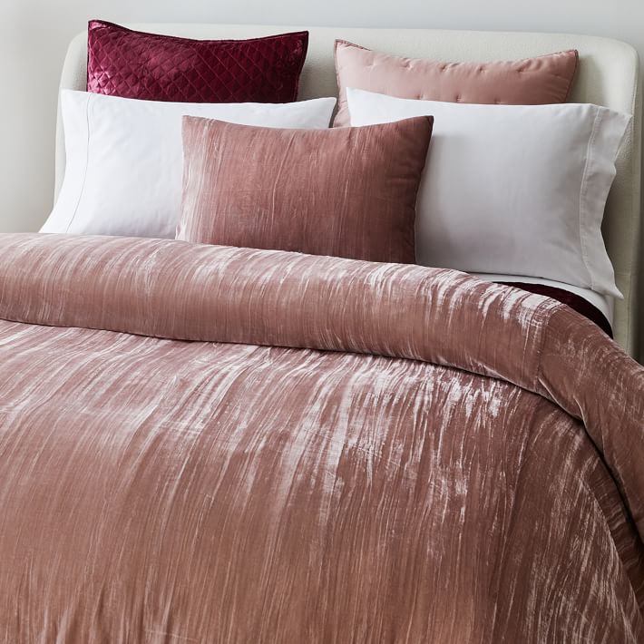 Crinkle Velvet Shams No Insert-20"x26" thumbnail 2