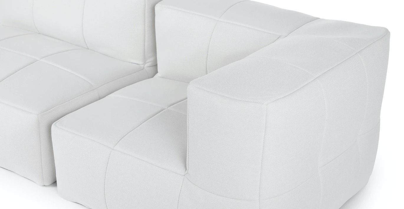 Corvos Whisper Gray Modular Sofa thumbnail 7