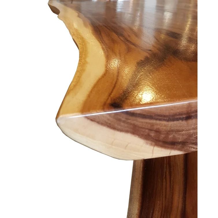 Lonegan Suar Solid Wood Trestle Dining Table thumbnail 4