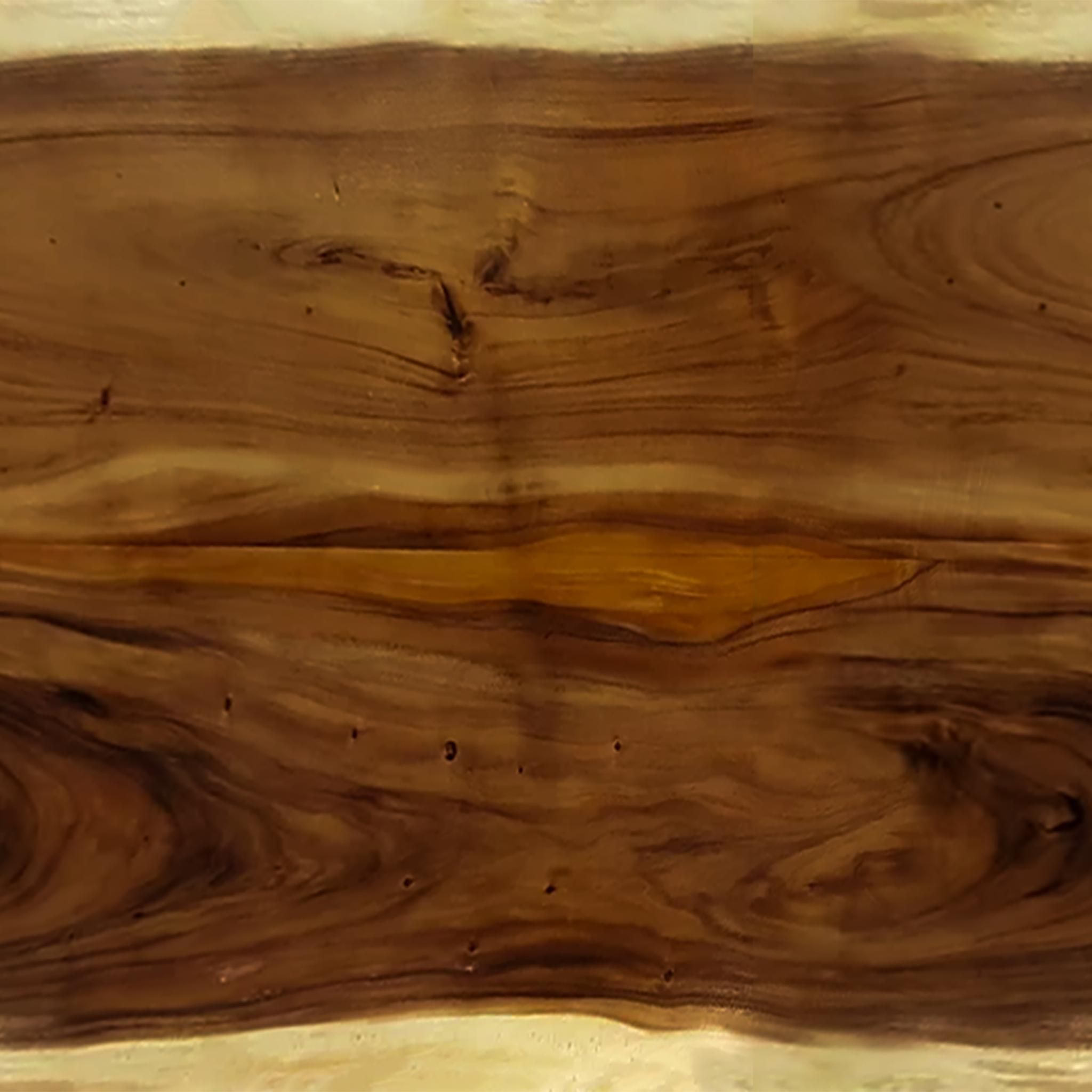 Lonegan Suar Solid Wood Trestle Dining Table thumbnail 5