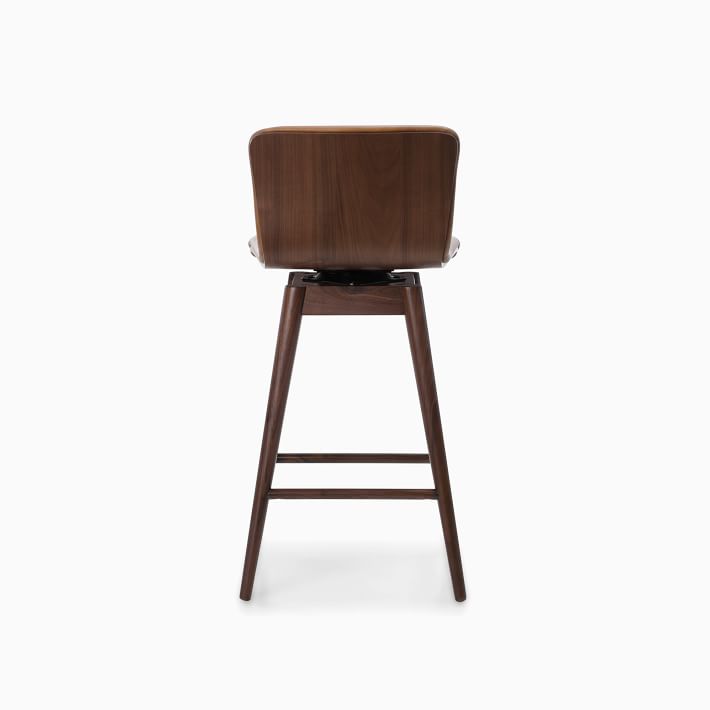 Boulder Leather Swivel Counter Stool thumbnail 2
