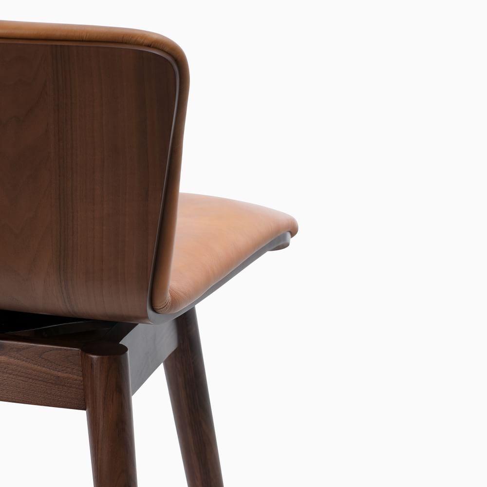 Boulder Leather Swivel Counter Stool thumbnail 4