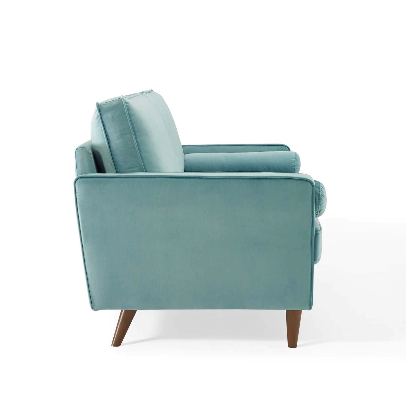 Alvour Performance Velvet Sofa - Mint thumbnail 4