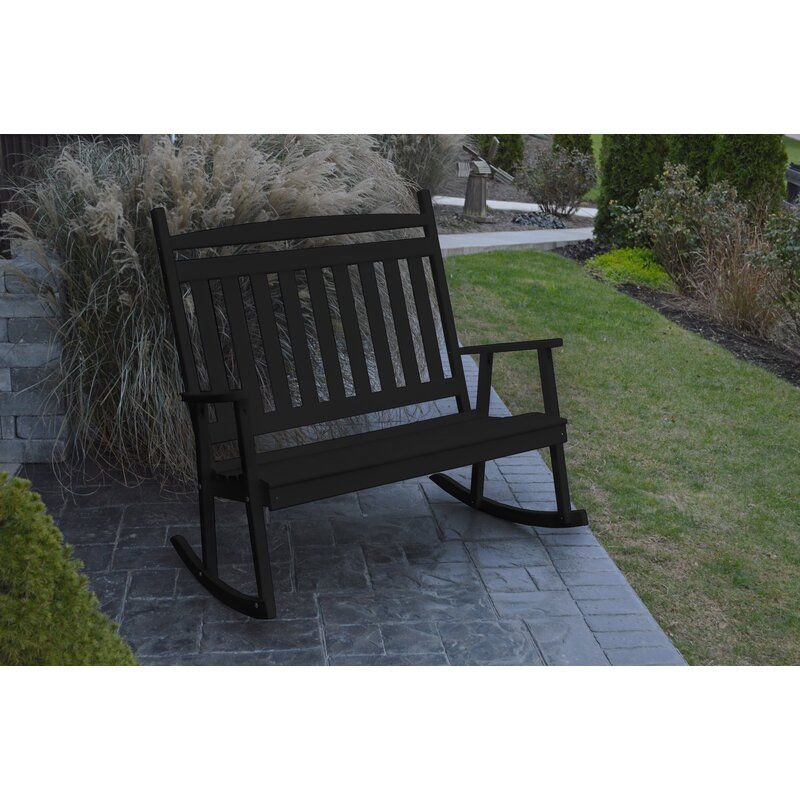 Austyn Classic Porch Rocking Bench thumbnail 3
