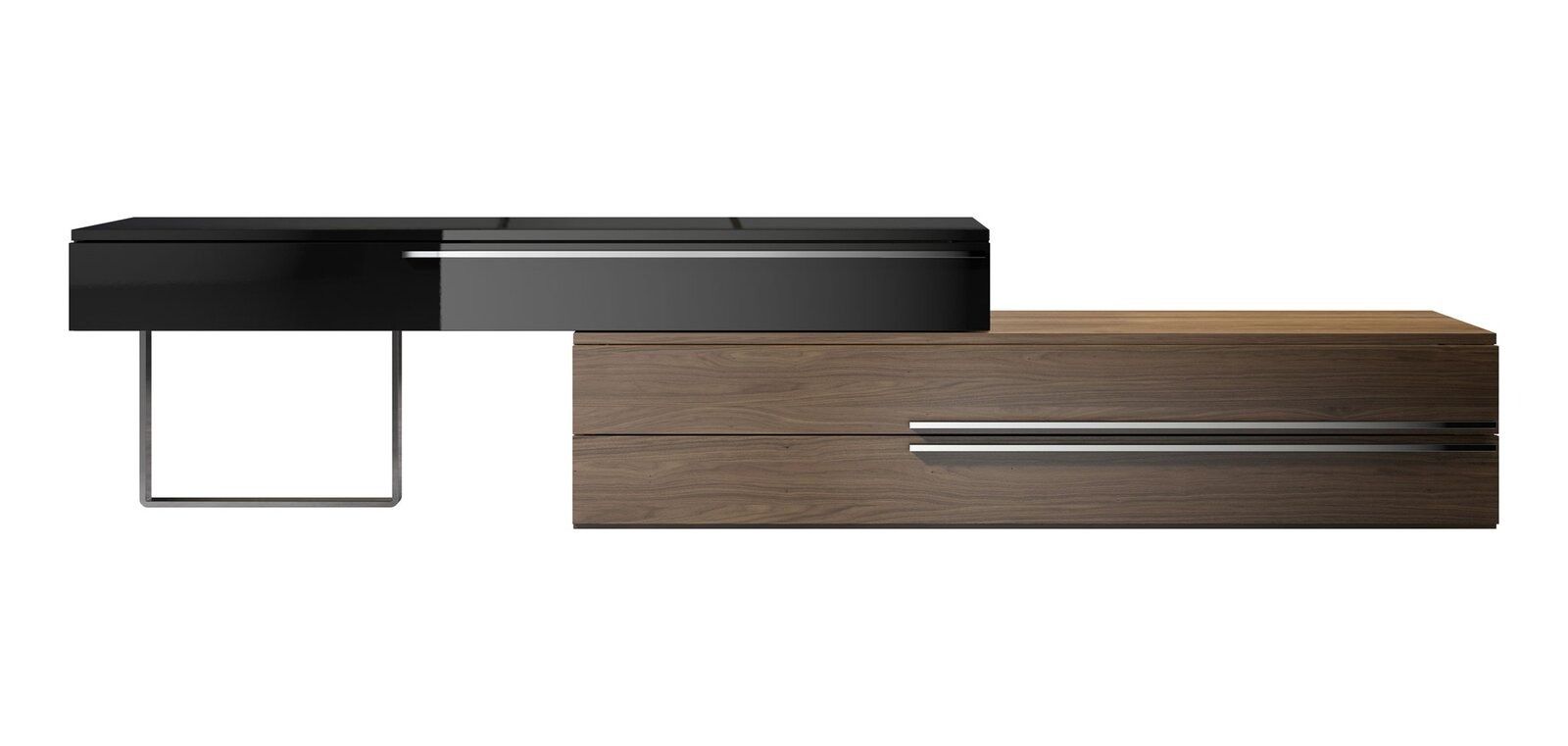 Saundra Solid Wood TV Stand for TVs up to 88 thumbnail 3