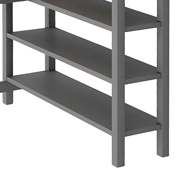Flannagan Loft Bed with Built-in-Desk by Harriet Bee thumbnail 3