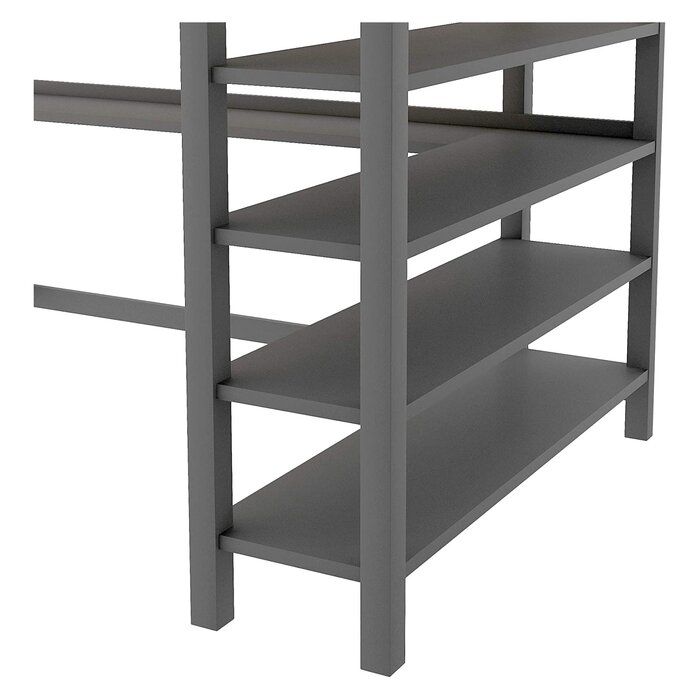 Flannagan Loft Bed with Built-in-Desk by Harriet Bee thumbnail 5