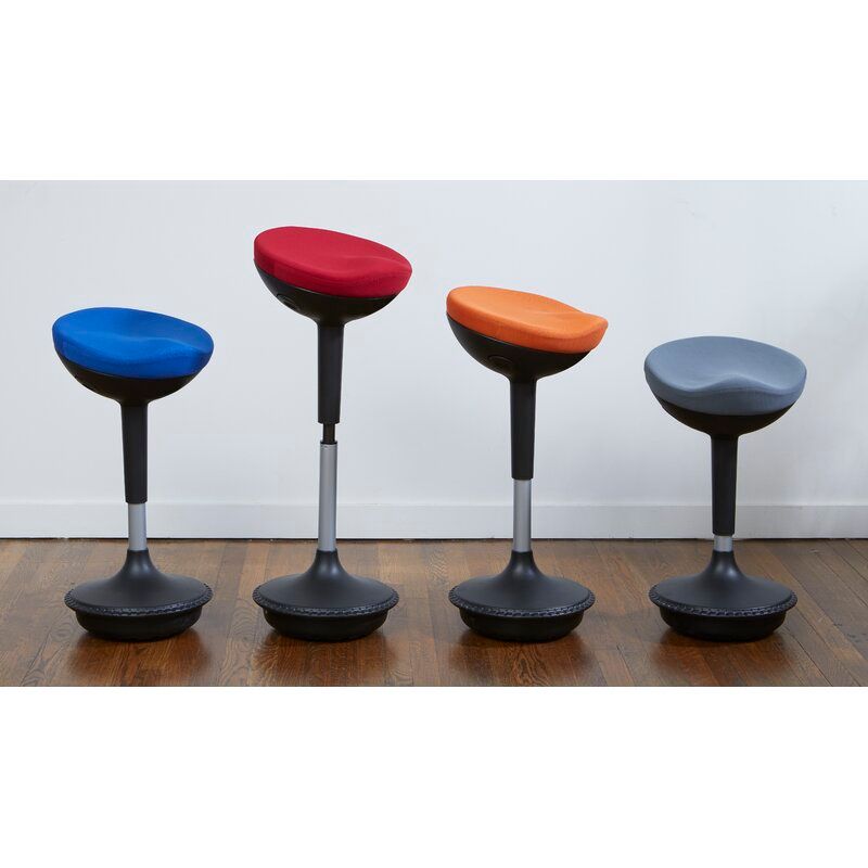Mcentire Height Adjustable Active Stool thumbnail 3