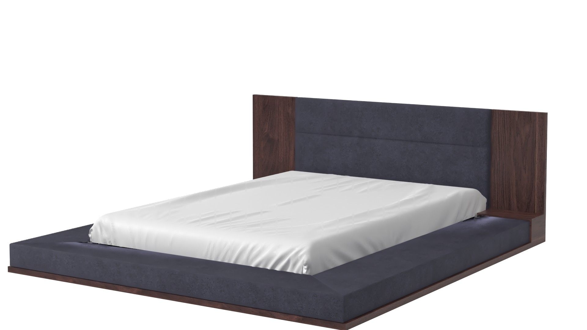 Defalco Platform Bed-Queen thumbnail 3