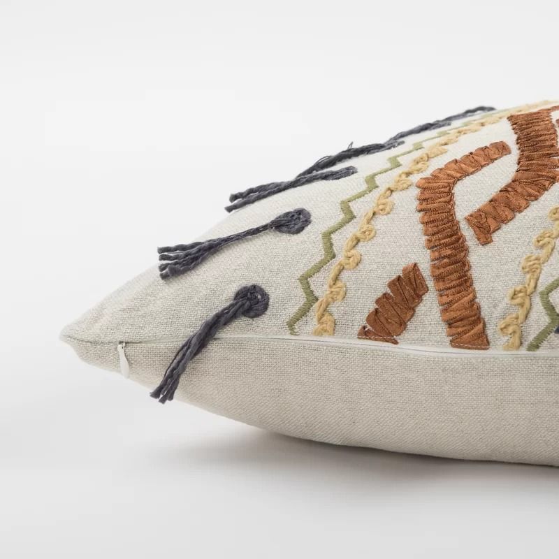 Virgie Rectangular Cotton Pillow Cover and Insert thumbnail 3