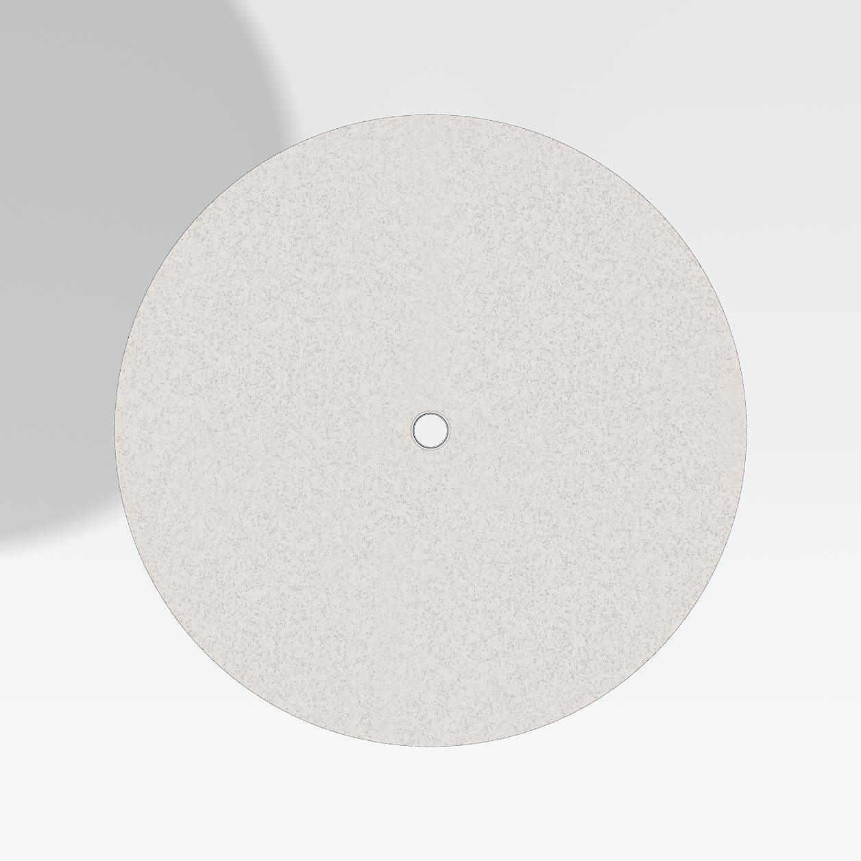 Dune Round Dining Table with Pebbled Glass thumbnail 3
