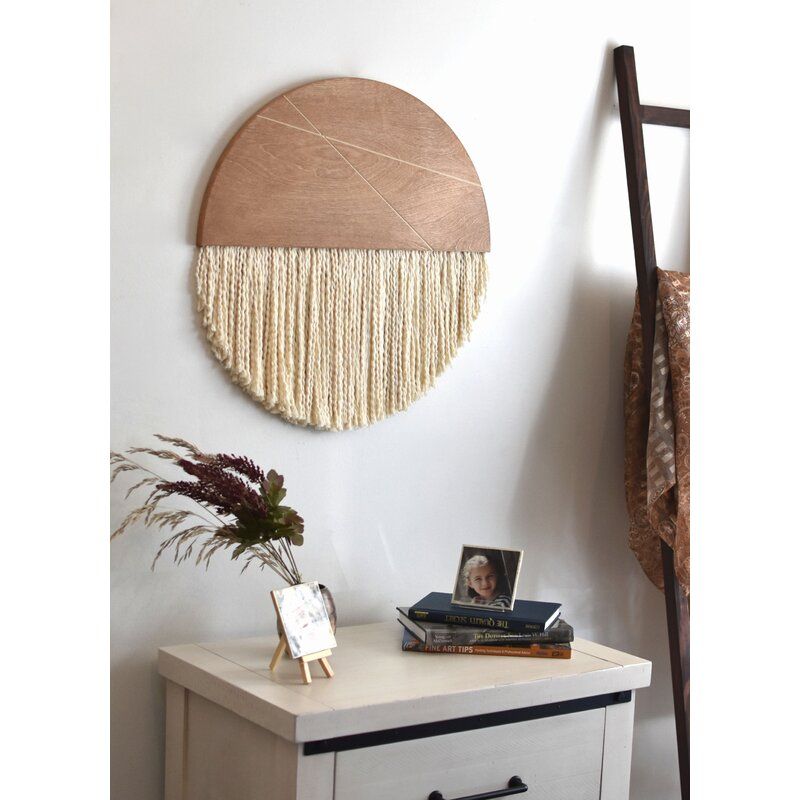 Cotton Wall Hanging with Hanging Accessories Included thumbnail 2