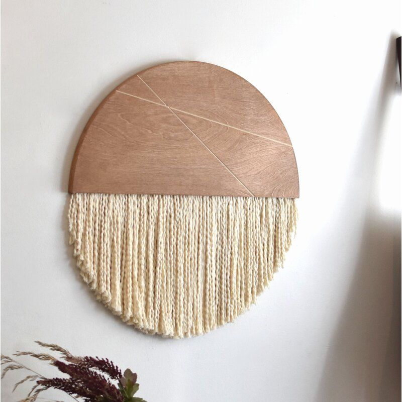 Cotton Wall Hanging with Hanging Accessories Included thumbnail 3