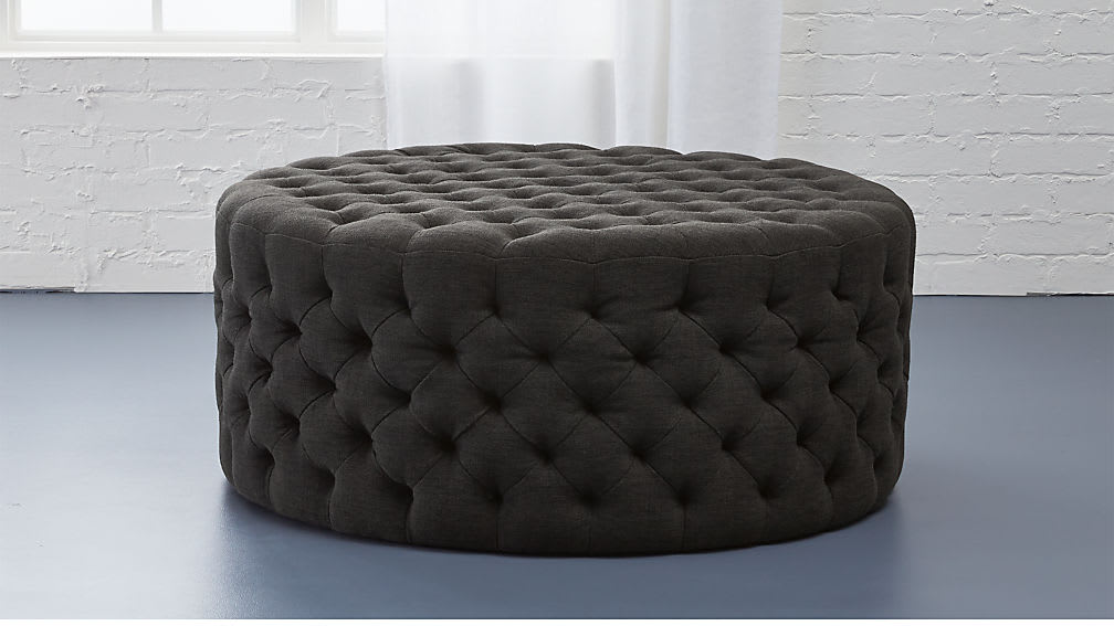 Tufted Ottoman thumbnail 3