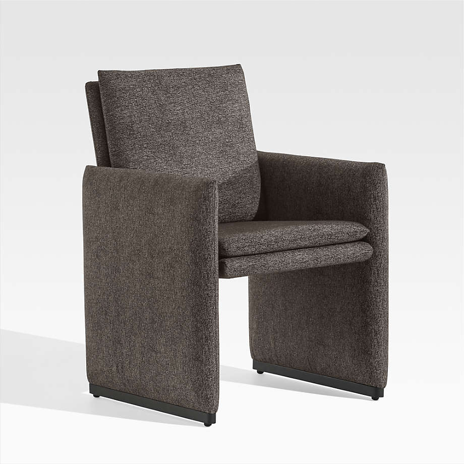 Zuma Upholstered Outdoor Dining Chair thumbnail 2
