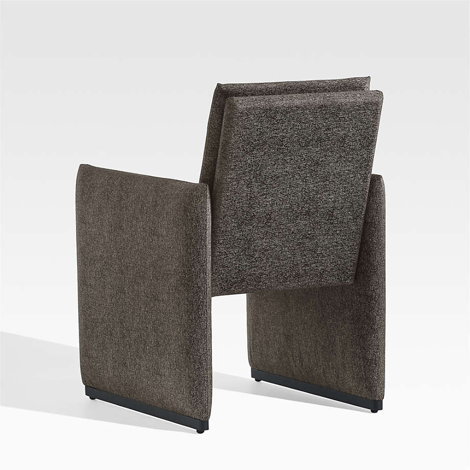 Zuma Upholstered Outdoor Dining Chair thumbnail 3
