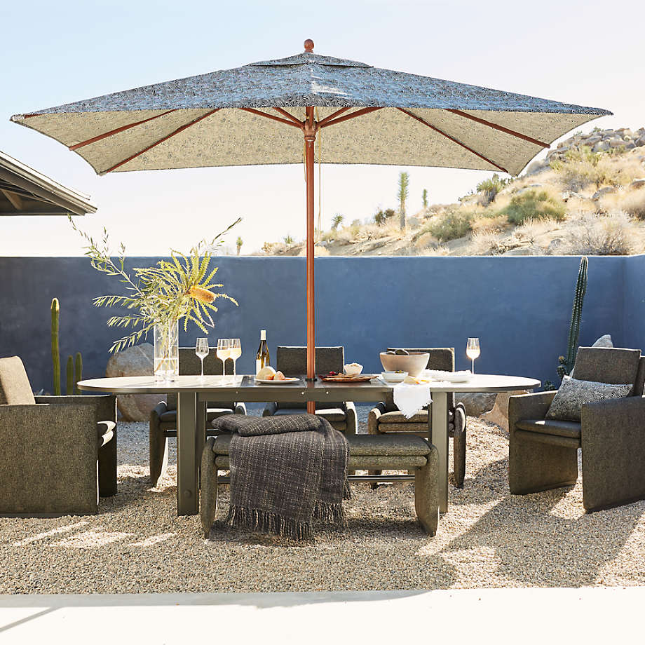 Zuma Upholstered Outdoor Dining Chair thumbnail 7