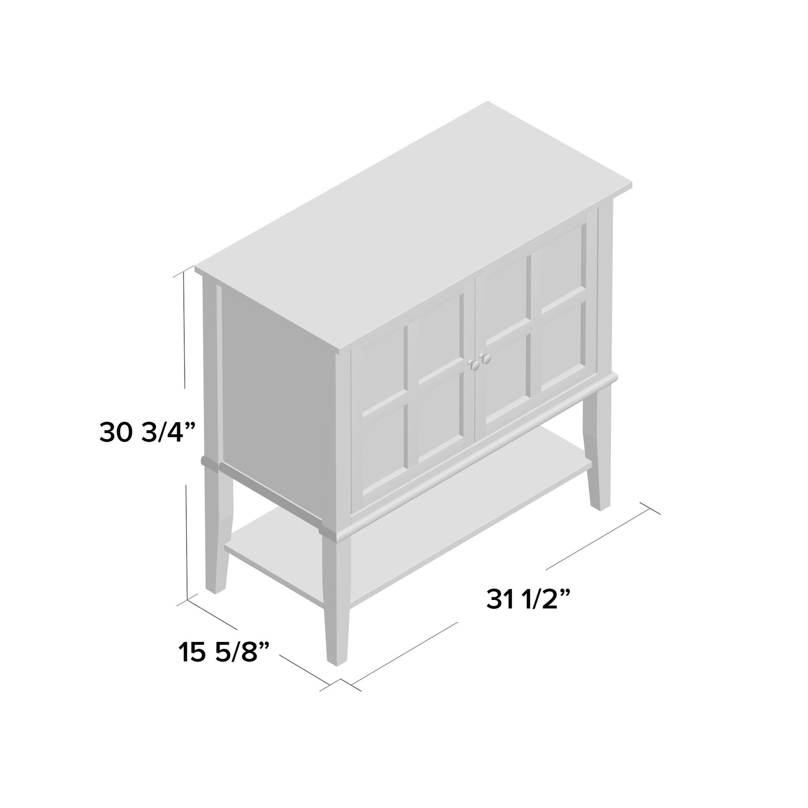 Soderville 2 Door Accent Cabinet thumbnail 4