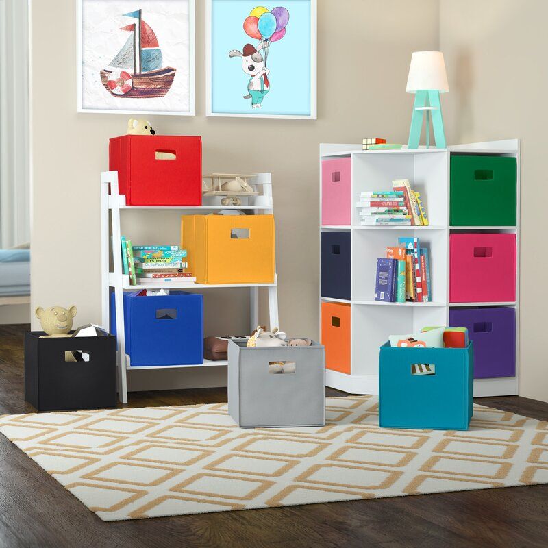 Krout Folding Fabric Bin Set of 2 thumbnail 2