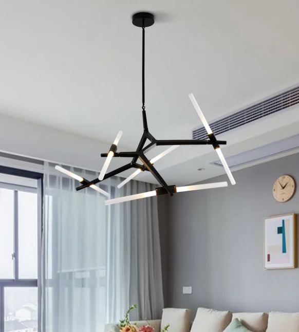 Amaar 10 Light Sputnik Sphere Chandeliers thumbnail 3