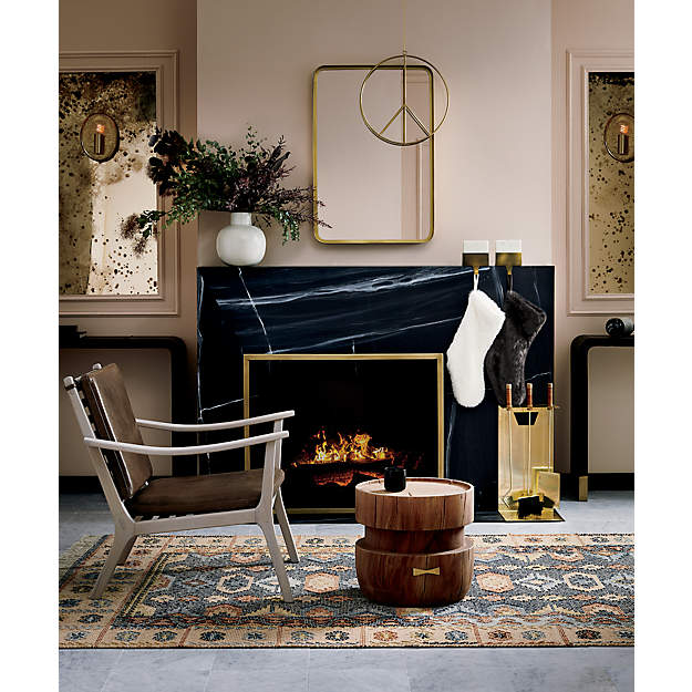 Croft Brass Wall Mirror thumbnail 4