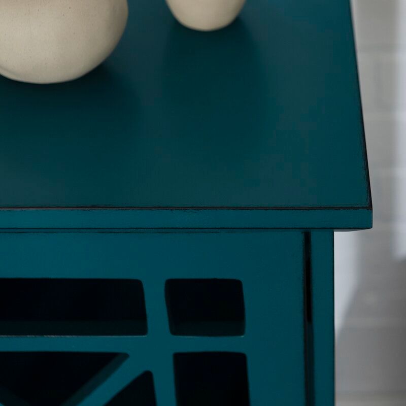 Blue Matheus 2 Door Accent Cabinet thumbnail 3