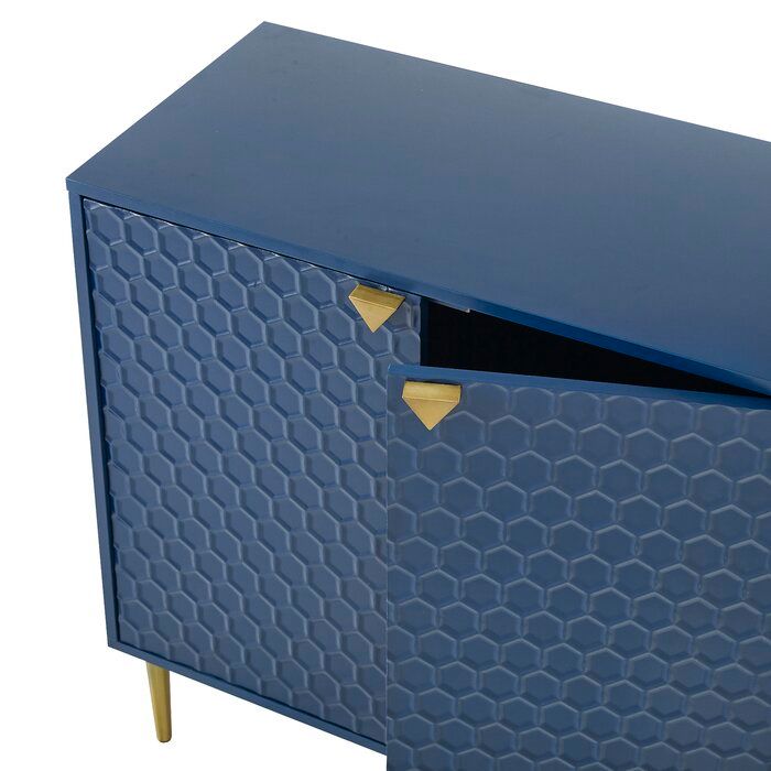 Purvi 2 Door Accent Cabinet thumbnail 2
