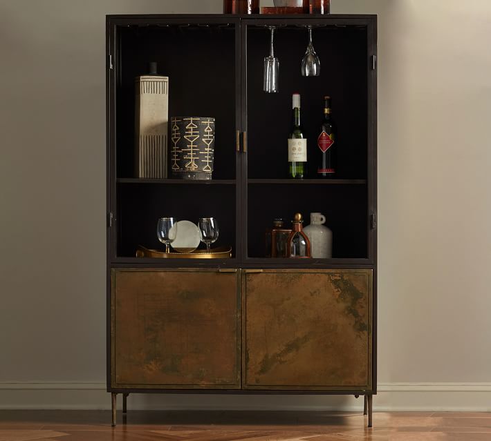 Metalli 40 Metal Bar Cabinet thumbnail 3