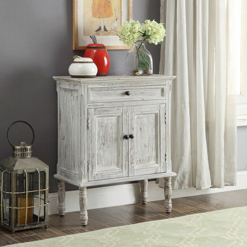 White Harpenden 2 Door Accent Cabinet thumbnail 4