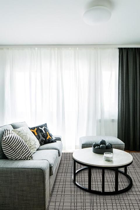 Modern Grid Grey Rug-9'x12' thumbnail 2