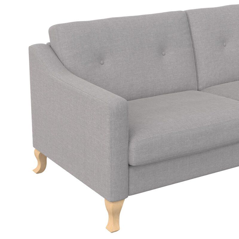 74 Wide Round Arm Sofa thumbnail 5