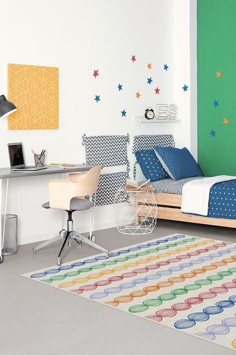 Gumdrops Multicolor Rug-6'x9' thumbnail 2