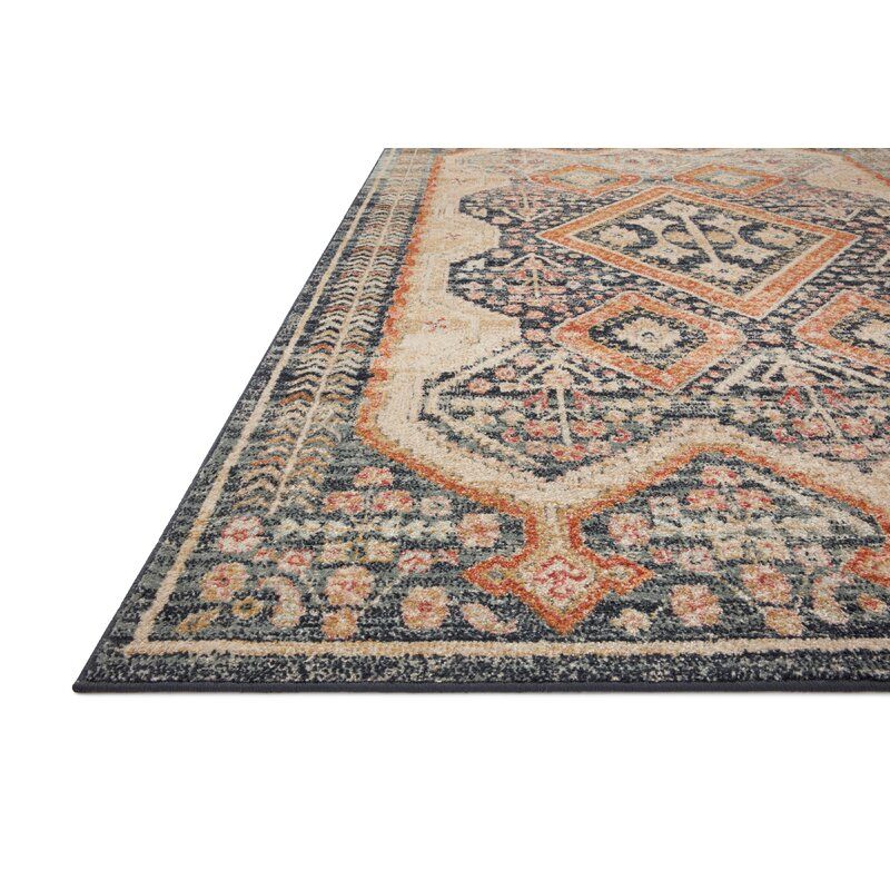 Vergara Oriental Blue Area Rug-7'.10"x10' thumbnail 4