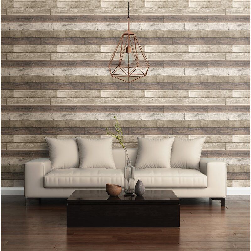 Andresen Weathe Plank Wood Wallpaper Roll thumbnail 2