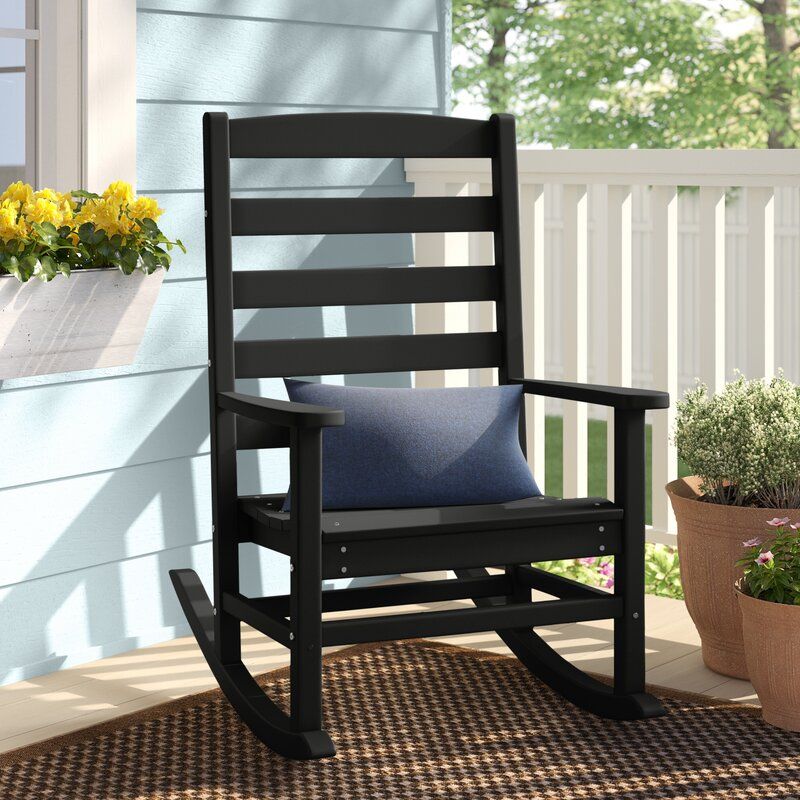 POLYWOOD Traditional Porch Rocking Chair thumbnail 2