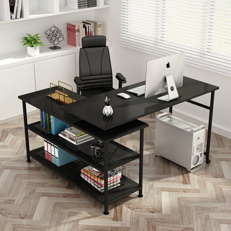 Elky Reversible L Shape Desk thumbnail 2