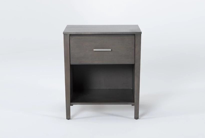 Gaven Grey Nightstand thumbnail 3