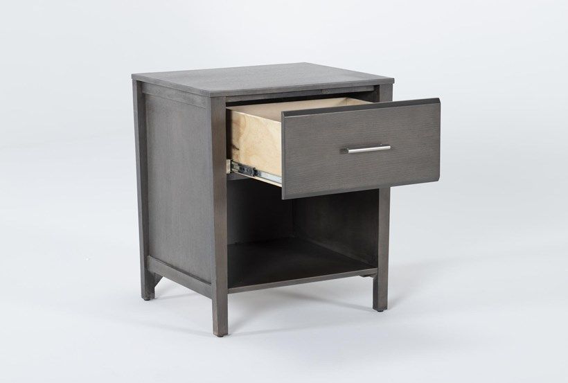 Gaven Grey Nightstand thumbnail 4
