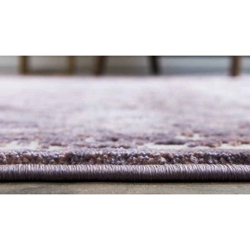 Alissa Oriental Violet Area Rug-8'x10' thumbnail 3