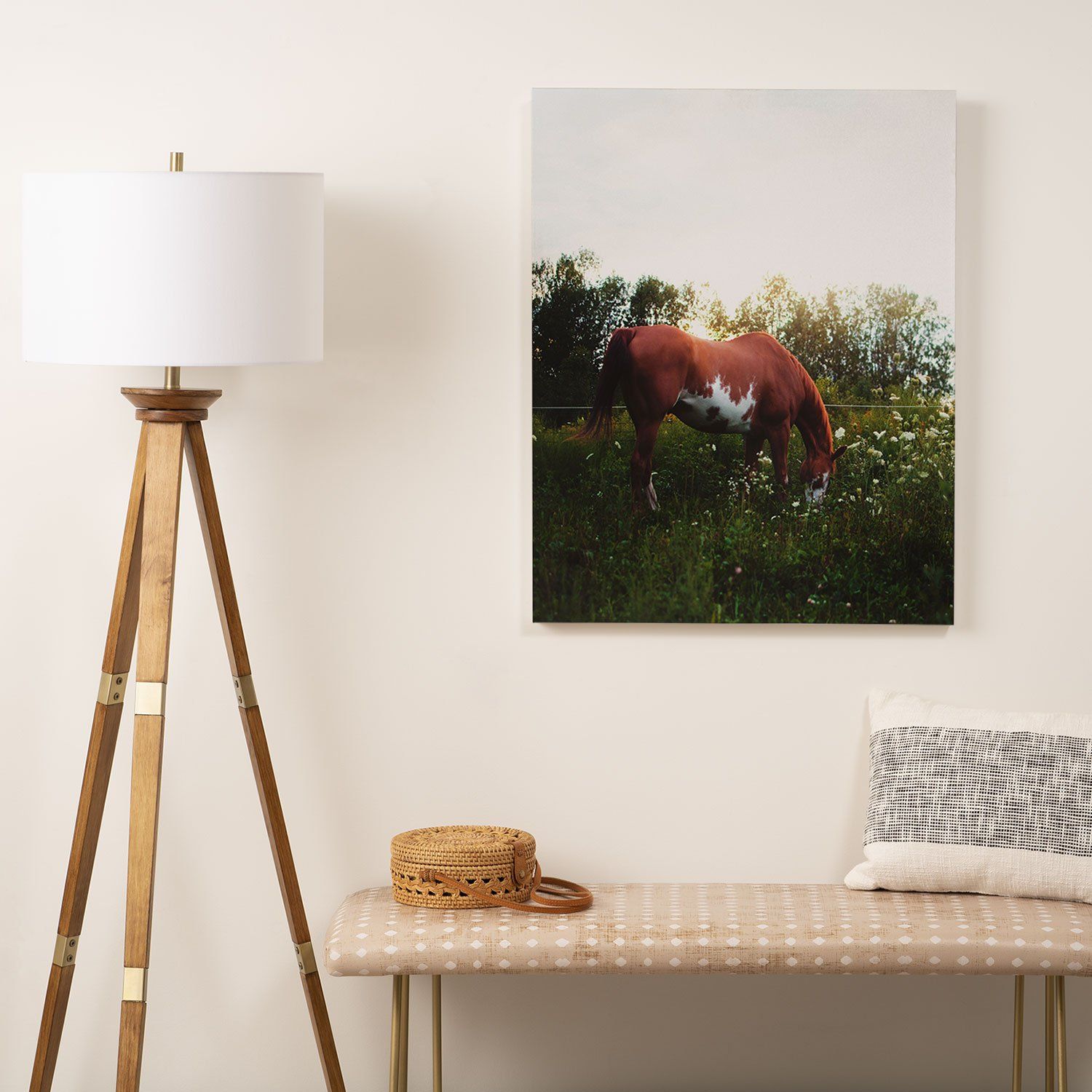 CHELSEA VICTORIA MOON IN THE MEADOW ART CANVAS thumbnail 3