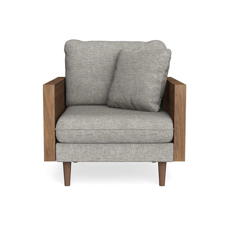 Asher Armchair in Fog thumbnail 2