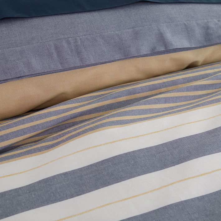 Harbor Stripe Duvet Cover Queen thumbnail 2